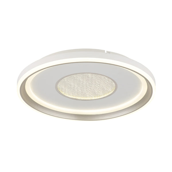 Plafonnier Eila blanc mat