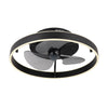 Ventilateur de plafond lumineux Conway noir