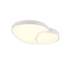 Plafonnier Rise blanc mat, L 77 cm