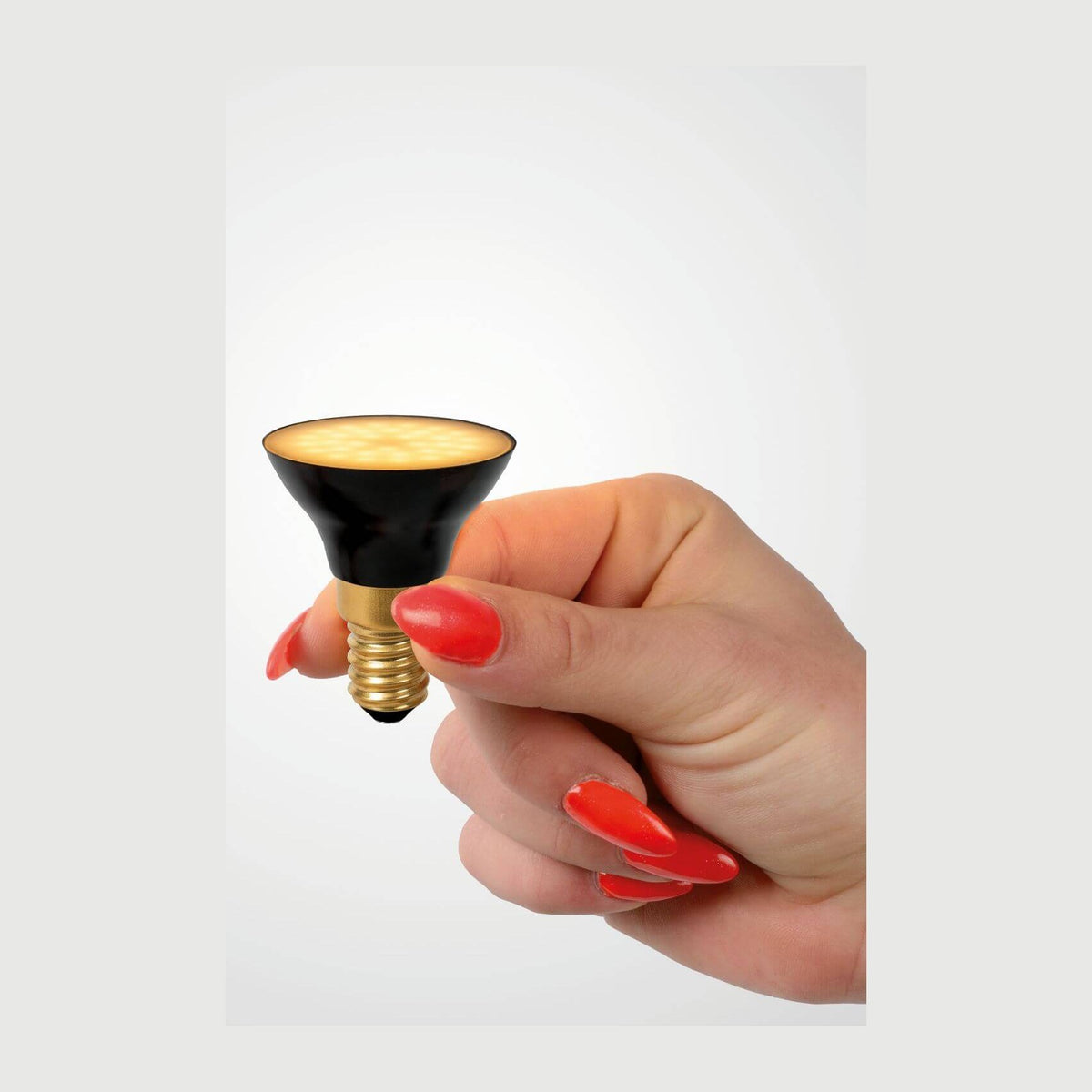Ampoule LED E14 noire, 5 W | Lucide