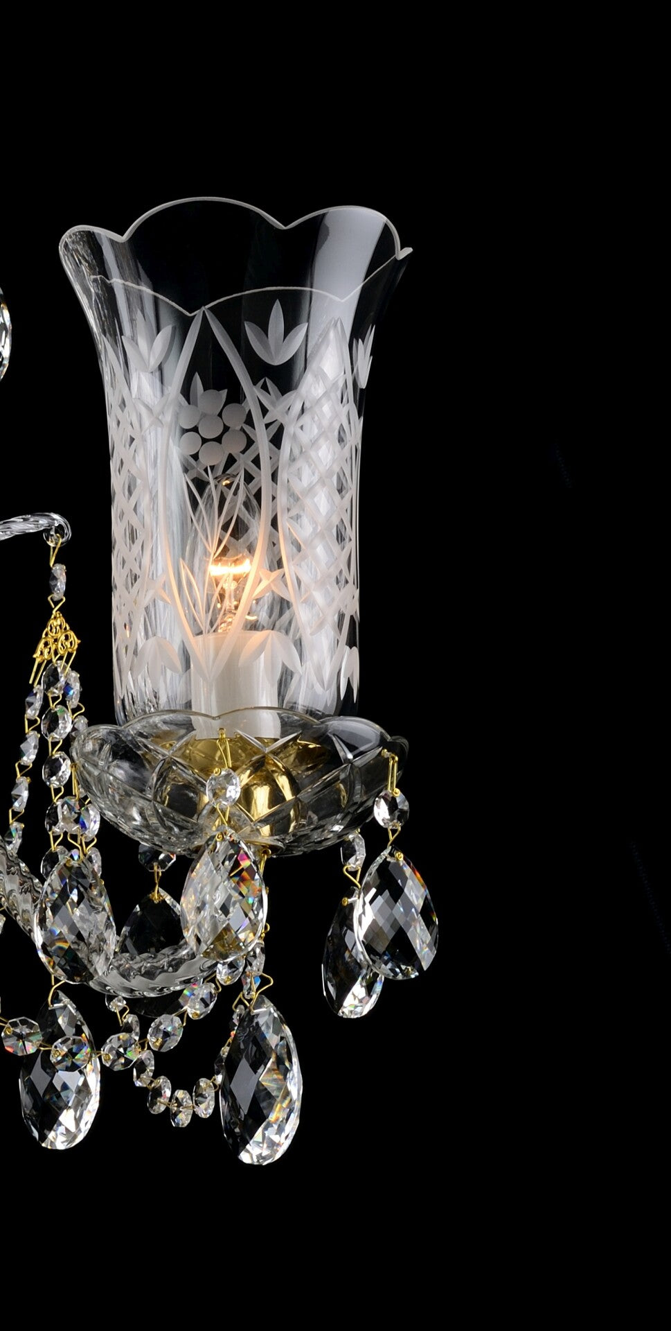 Kristall-Kronleuchter CRYSTAL-DT