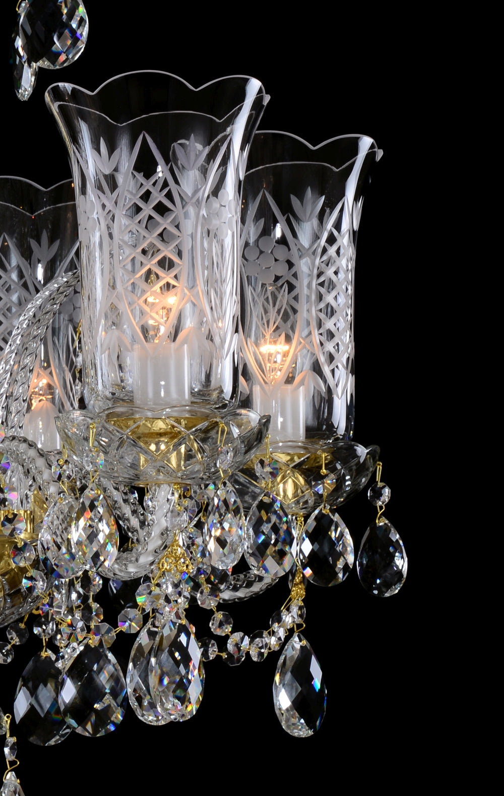 Kristall-Kronleuchter LLCH06-CRYSTAL-DT