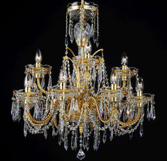 Kristall-Lüster LLCH12-CRYSTAL-GOLD