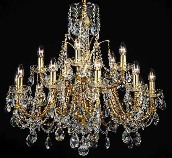 Kristallleuchter LLCH15-COATED-CRYSTAL-D