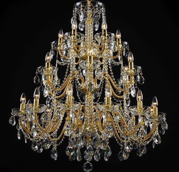 Kristall-Kronleuchter LLCH24-COATED-CRYSTAL-D