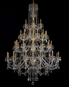 Kristall-Kronleuchter LLCH42-CRYSTAL-XLG-LONG