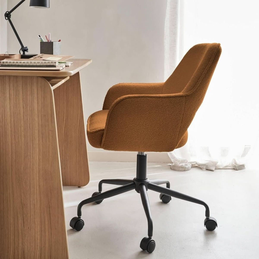 Bürostuhl Bouclé | Himmlischer Komfort