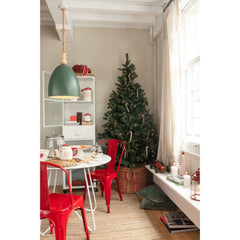 Vintage Metallstuhl Rot | Wari