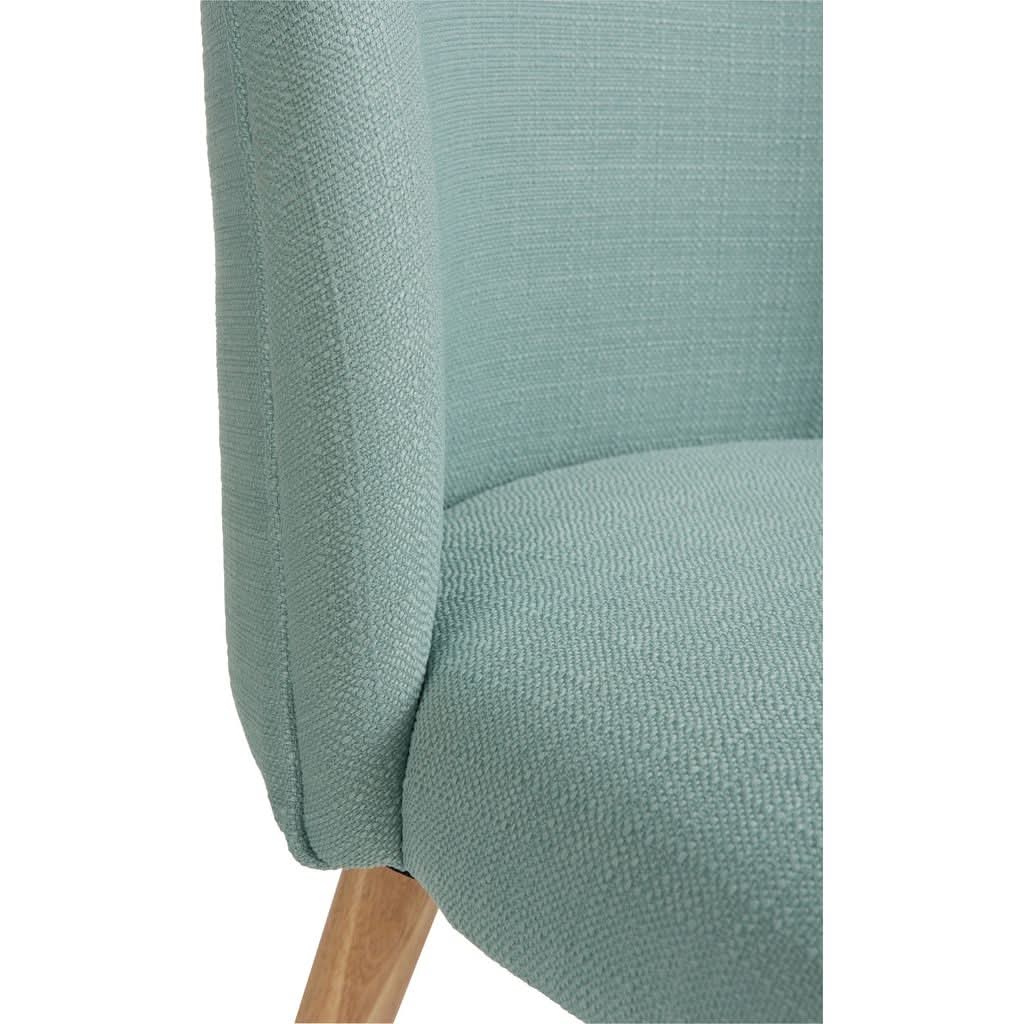 Chaise Textile Bois Design Bleu | Sile - Designix Chaises