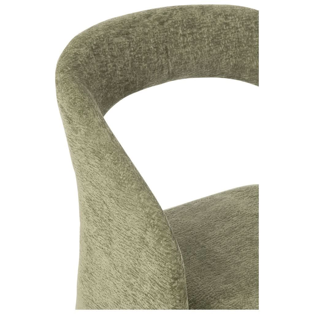 Chaise Textile Vert Menthe | Uola - Designix Chaises