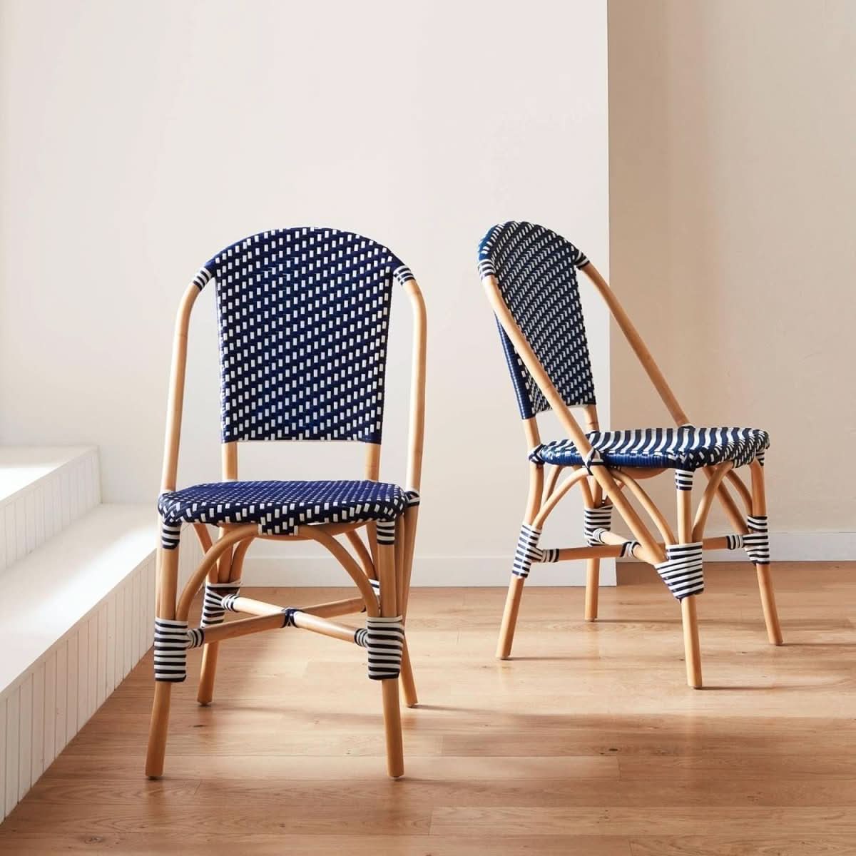 Chaises Bistrot Rotin Empilables | Zenith - Designix Chaises