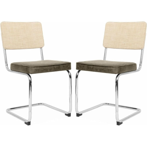 Retro-Freischwinger Kaki | Kube
