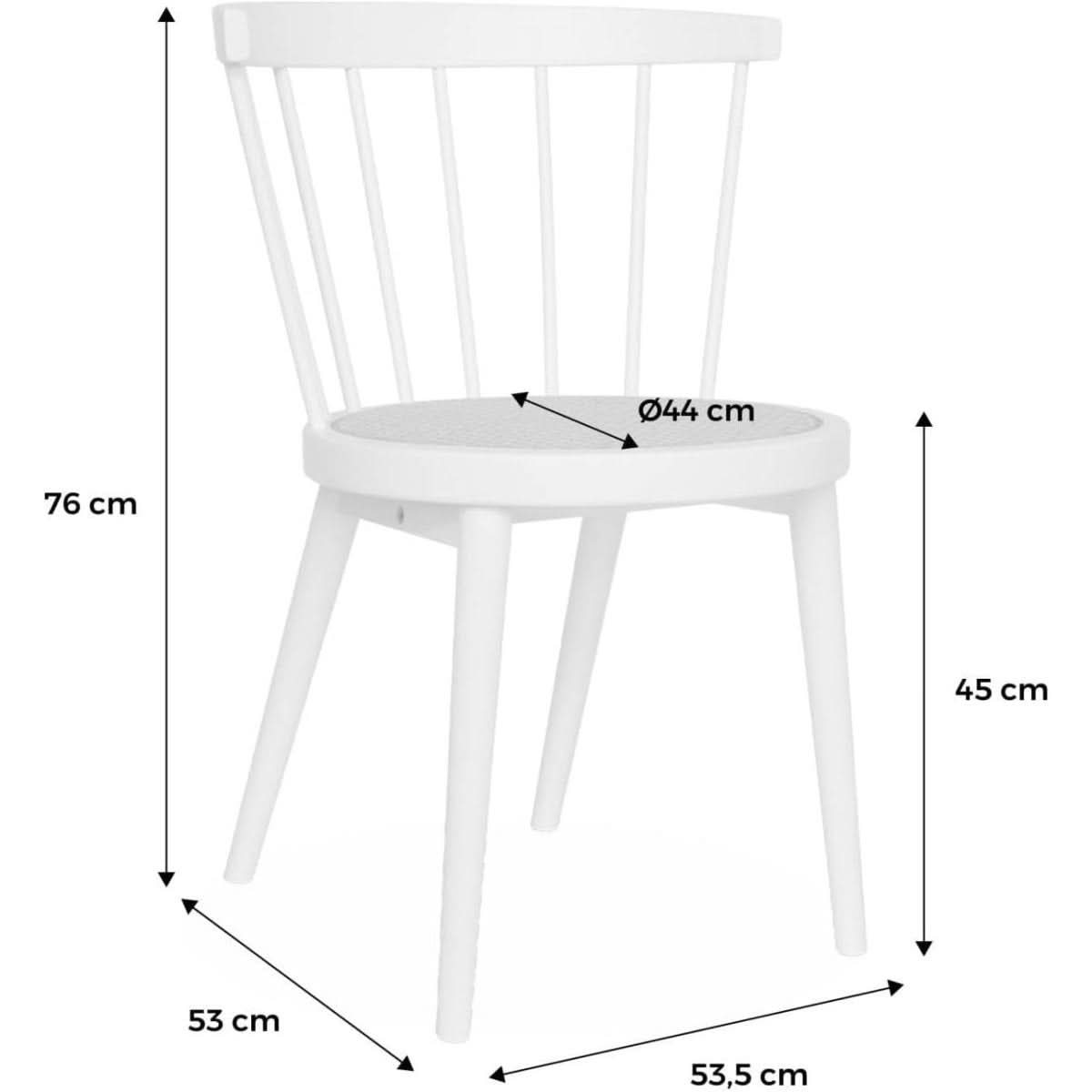 Chaises Noyer Bois Cannage | Élixir - Designix Chaises