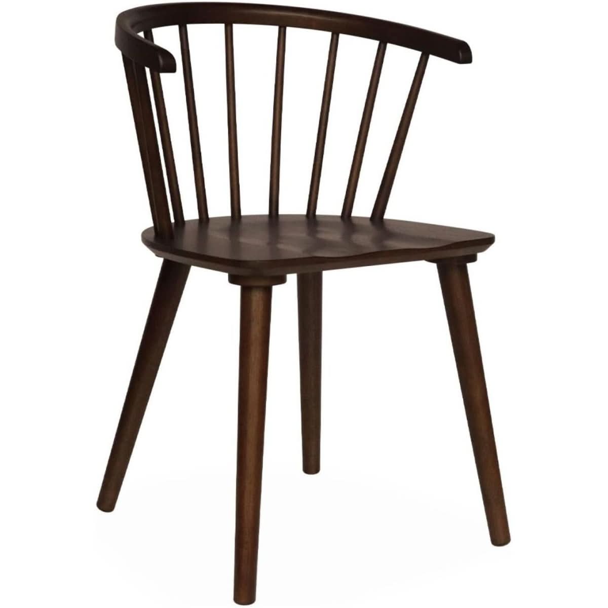 Chaises Noyer Bois Confort | Calme - Designix Chaises