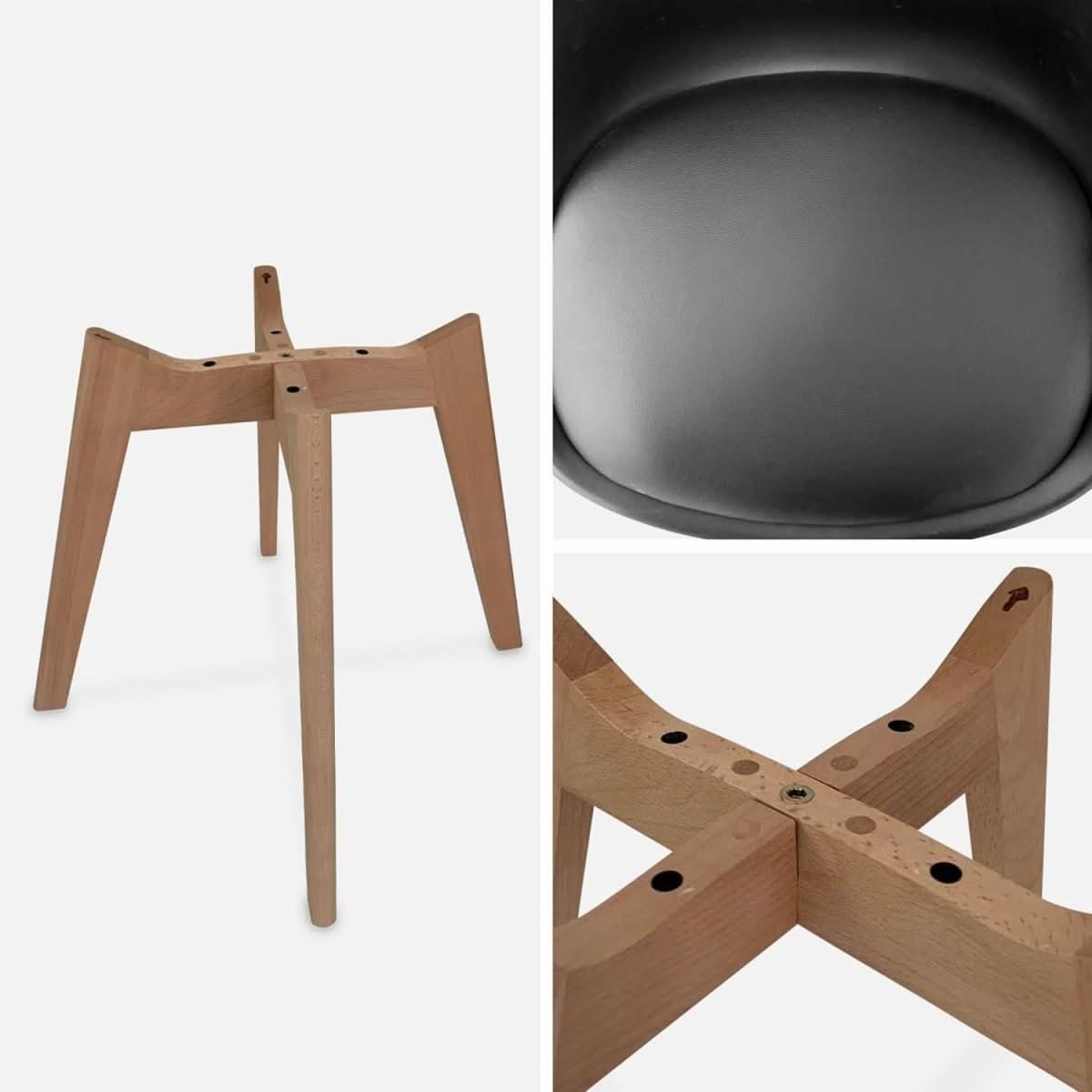 Chaises Scandinaves Pieds Hêtre | Feu - Designix Chaises