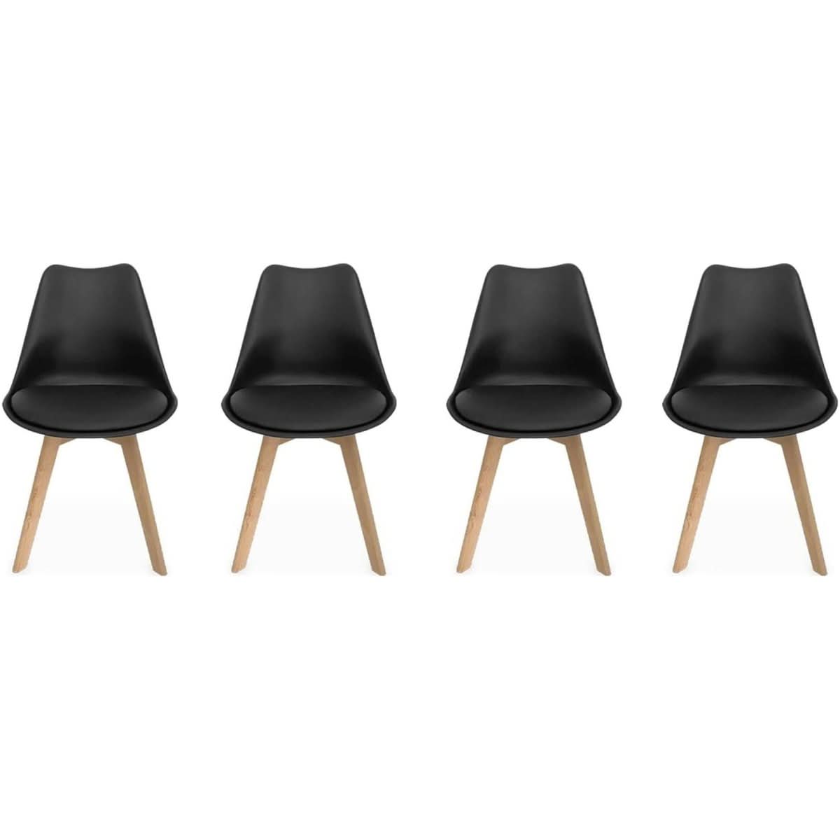 Chaises Scandinaves Pieds Hêtre | Feu - Designix Chaises