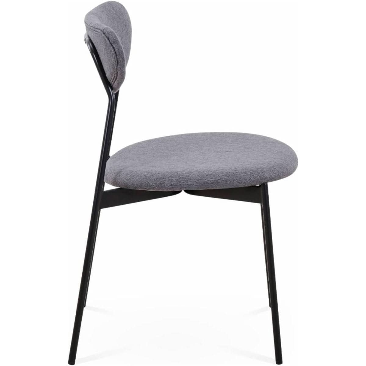 Chaises Scandinaves Vintage Grises | Lys - Designix Chaises