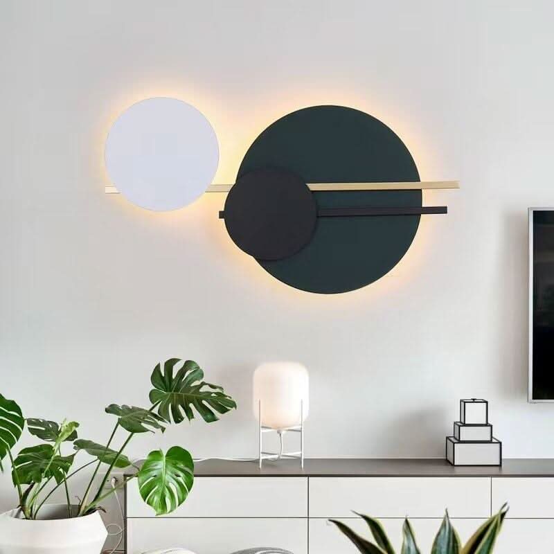 Nordische LED-Wandleuchte Circle | Ela