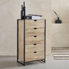 Kommode Loft Holz Metall | Zéphyr