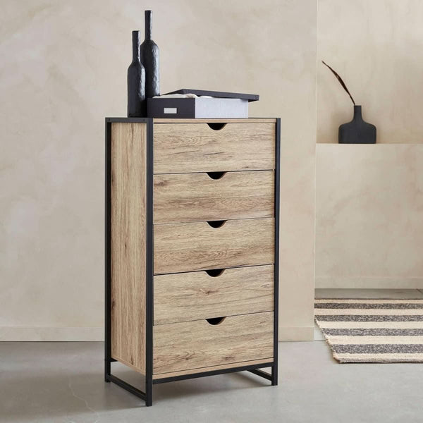 Kommode Loft Holz Metall | Zéphyr