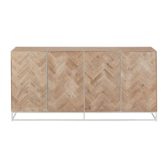 Commode Zigzag Bois Métal