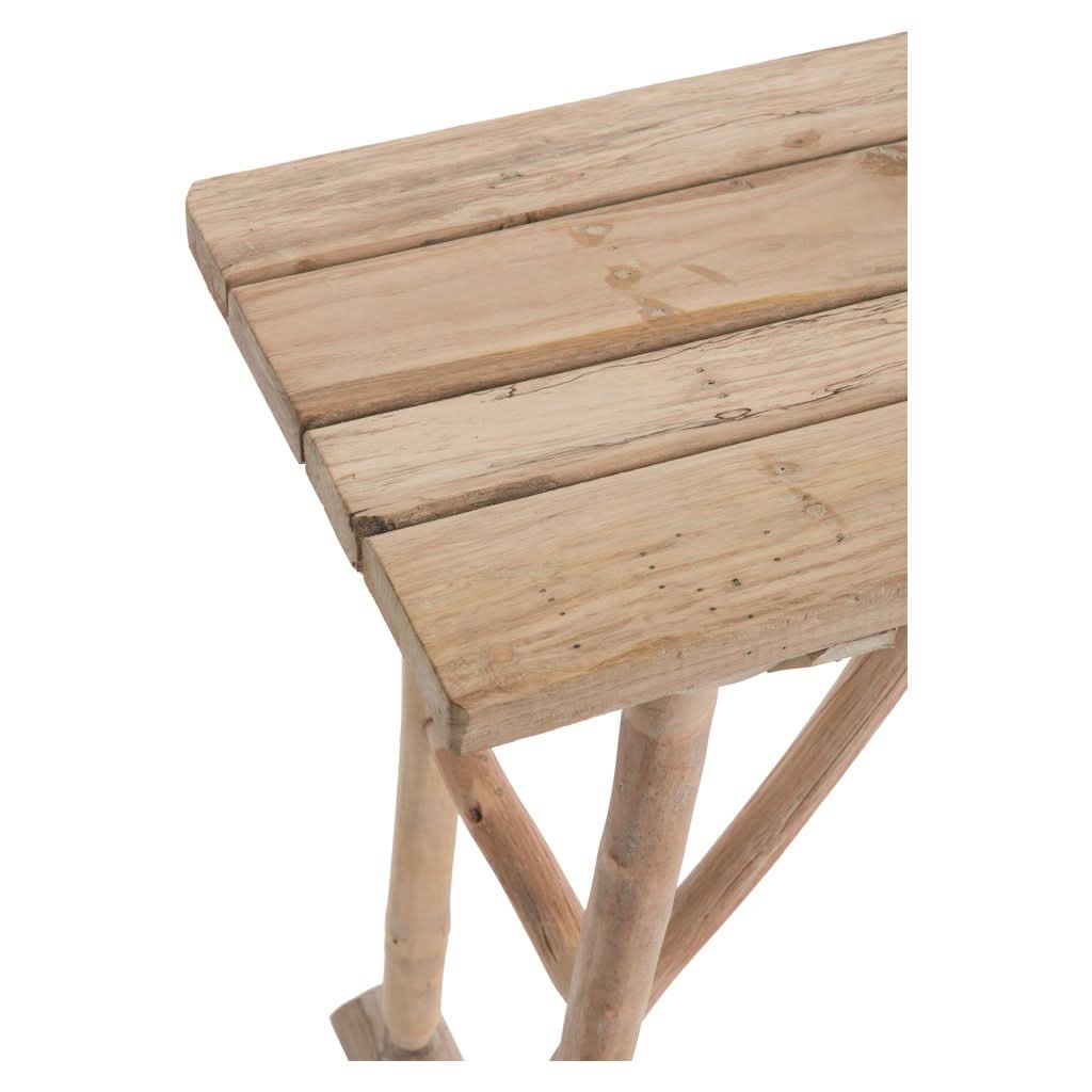 Console Bois Naturel Brut - Designix