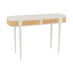 Konsole Design Exotisches Holz Rattan