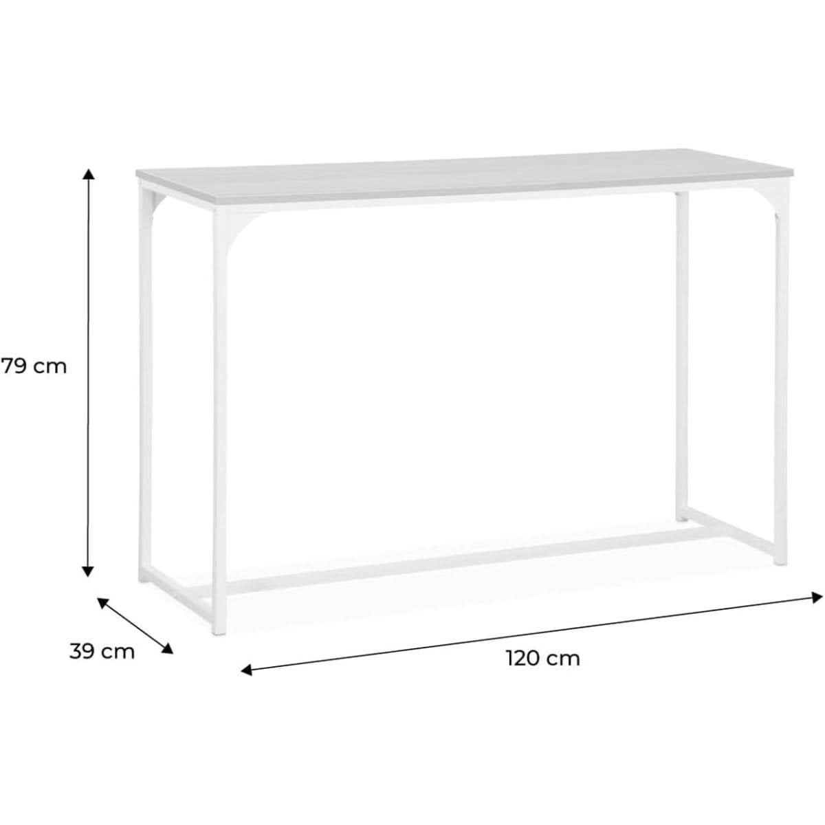 Console Métal Bois Loft | Mezz - Designix Console