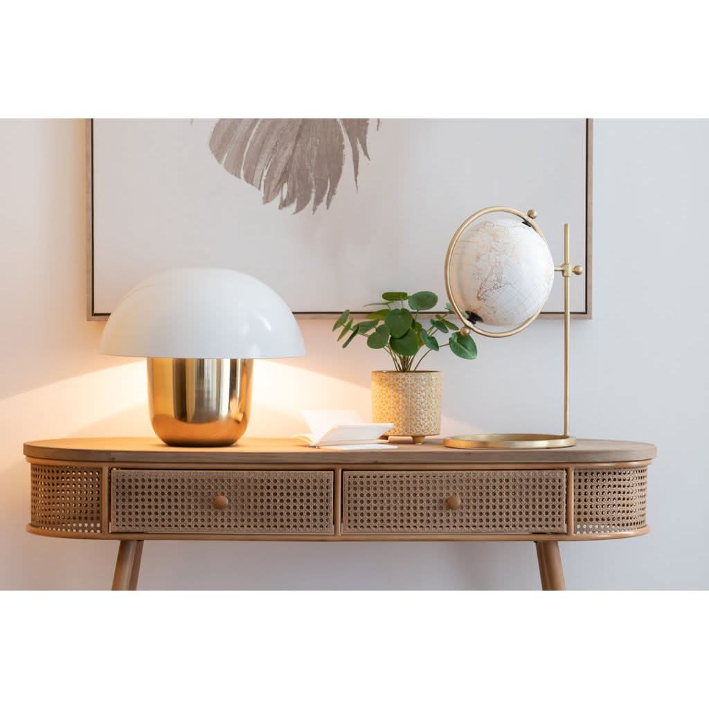 Console Métal Bois Marron - Designix
