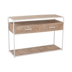 Moderne Konsole Holz Metall