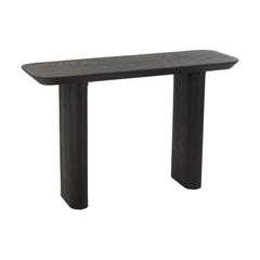 Schwarze Konsole aus Tannenholz