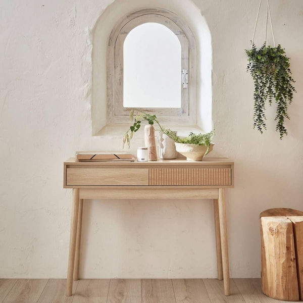 Console Scandinave Bois Tiroirs | Harmonie
