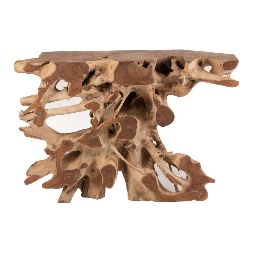 Konsole Raoul, Natur-Teak