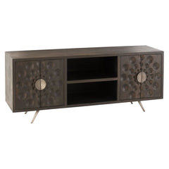 TV-Konsole Mangoholz Braun