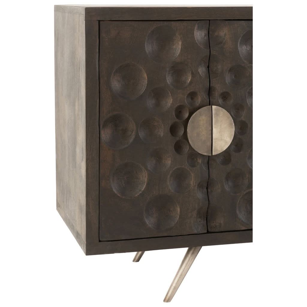 TV-Konsole Mangoholz Braun
