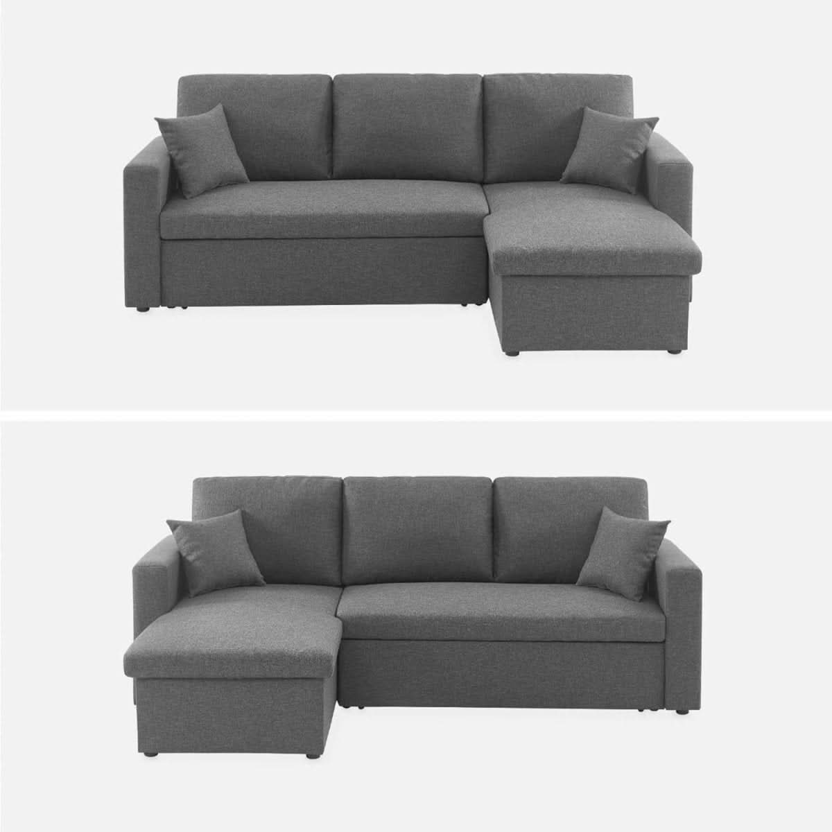 Convertible Gris foncé | Élégance Moderne - Designix Canapés Gris