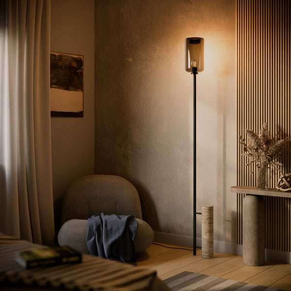 Lampadaire salon | Cruet Noire
