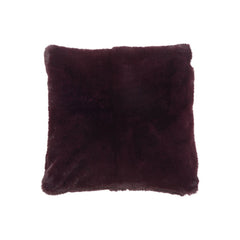 Kissen Burgunderrot Polyester