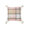 Polyester-Kissen Beige Rosa