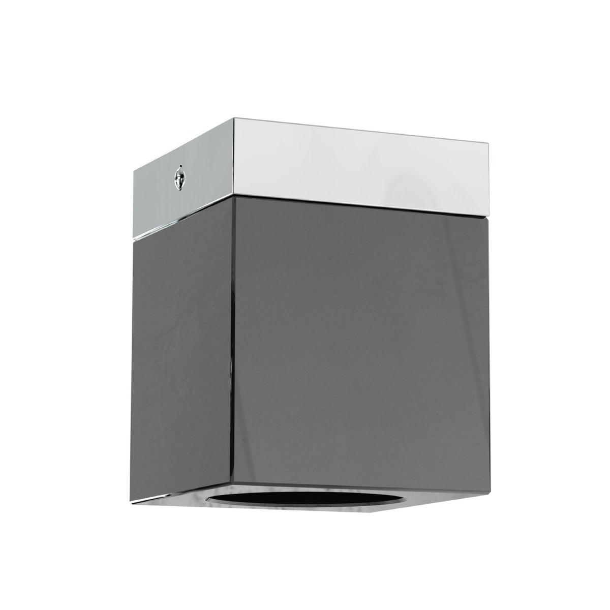 Spot plafond Cubo, verre