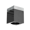 Spot plafond Cubo, verre