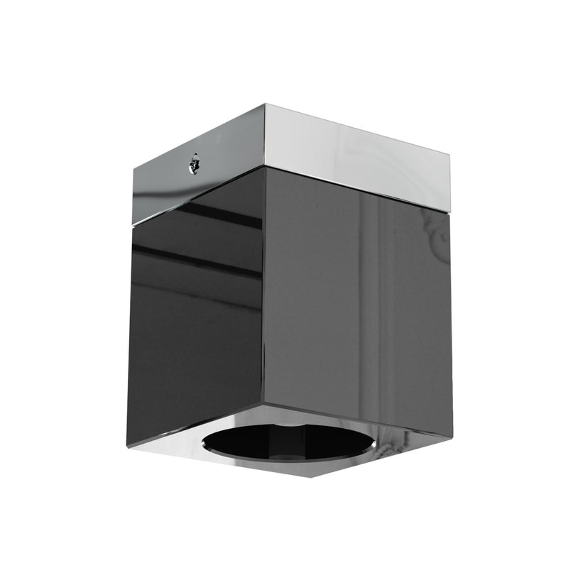 Spot plafond Cubo, verre