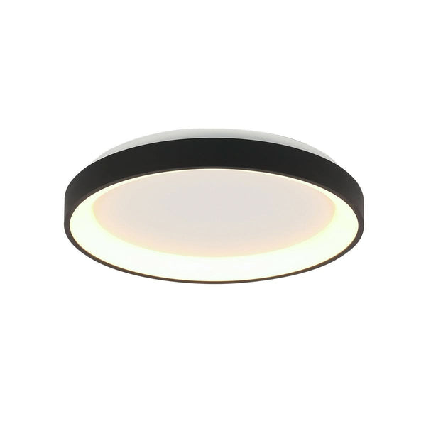 Deckenleuchte Ringlede schwarz