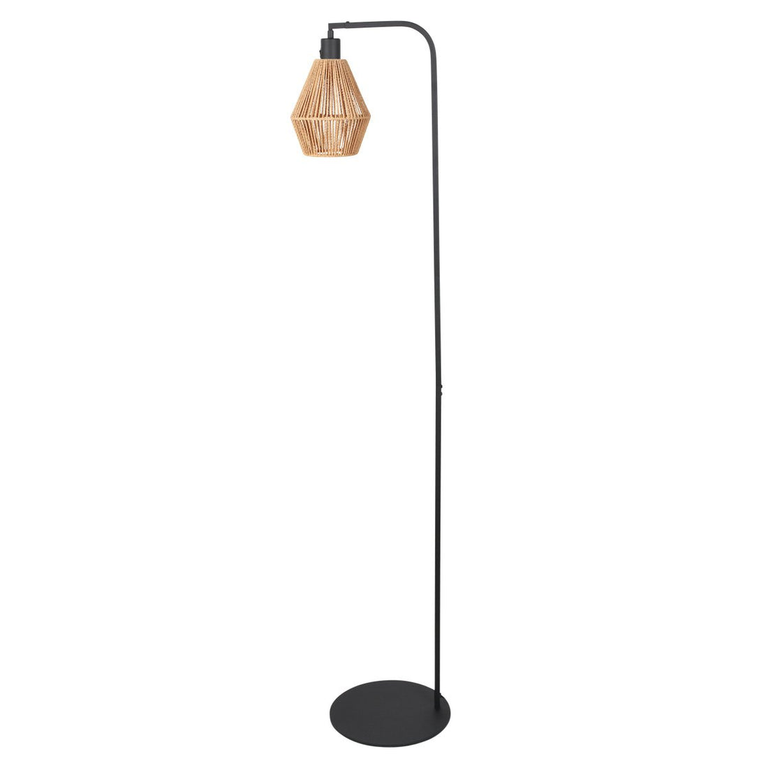 Stehlampe Ropex schwarz