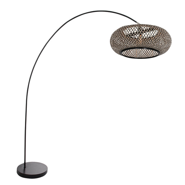 Stehlampe Solva schwarz