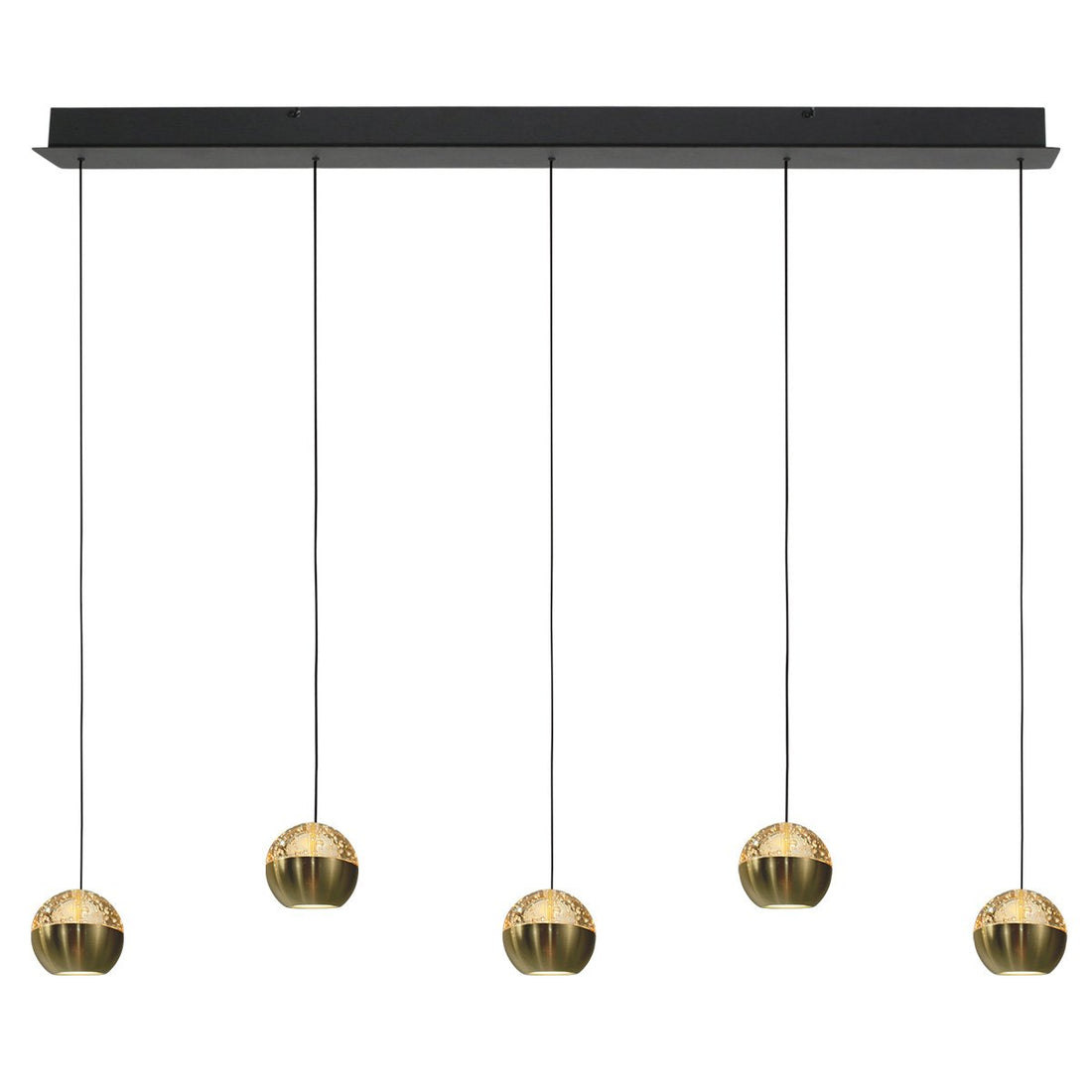 Hängeleuchte Belluno gold