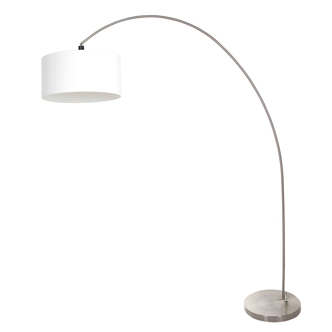 Stehlampe Solva silberfarben