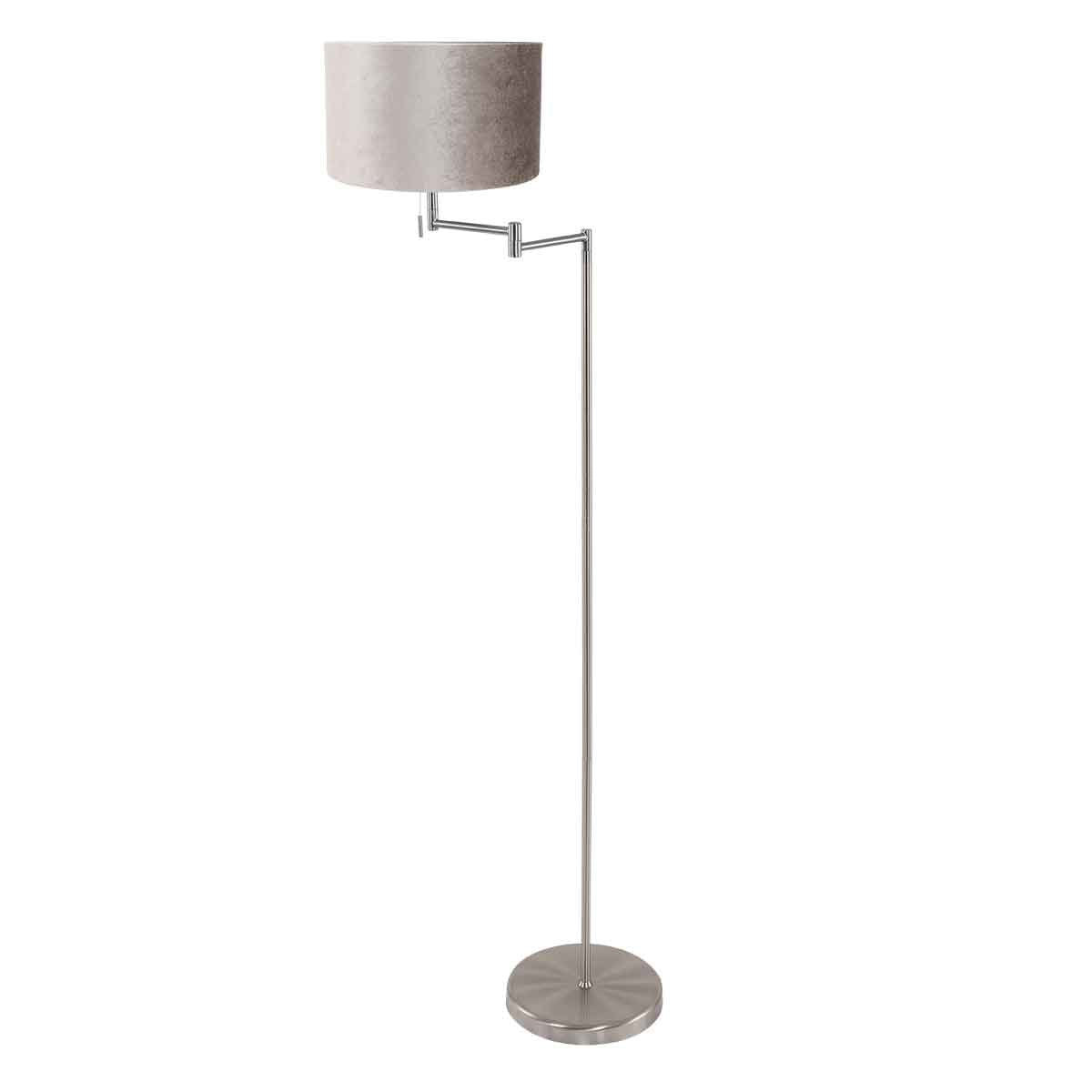 Lampadaire Bella argenté