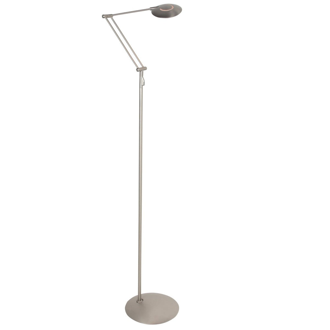 Stehlampe Zenith2 silberfarben