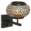 Wandleuchte Nox Light schwarz